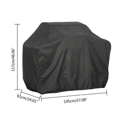 over Rain Protective Outdoor Barbecue Cover Ro190T 210D BBQ Cover Outdoor Dust Waterproof Weber Heavy Duty Grill Cund